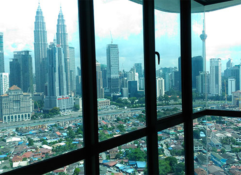 塞提亞天空公寓 (馬來西亞吉隆坡)貼隔熱膜案例