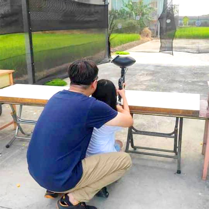 新增定靶體驗區