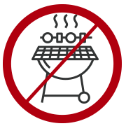 禁止烤肉