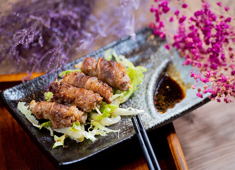 金菇牛肉卷