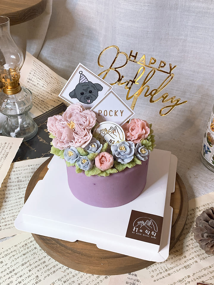 韓式錶花蛋糕