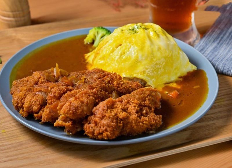 酥炸雞排咖哩