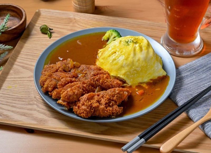 酥炸雞排咖哩